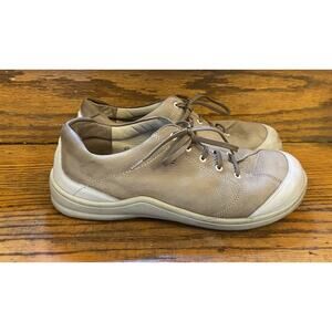 Finn Comfort Cusco Soft Leather In Jasmin/Stone Women 40/9-9.5 Oxford Lace Shoes
